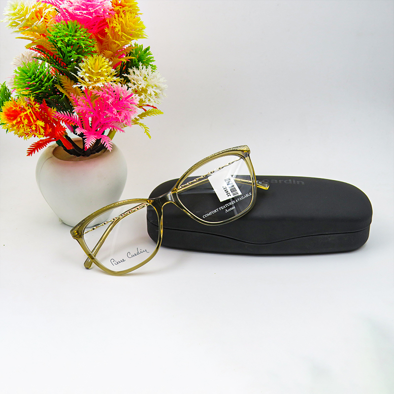 PIERRE-CARDIN-P.C.8511-DXQ-BEIGE-GLITTER--EYEGLASSES-WOMAN--RS.8500